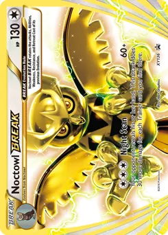 XY Black Star Promos Noctowl BREAK Pokémon card